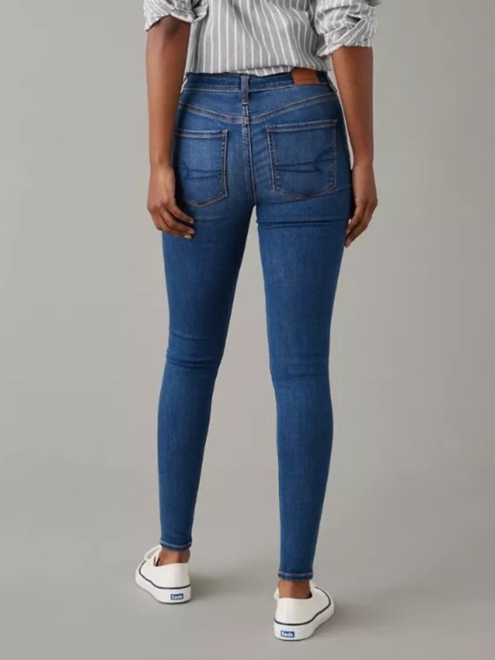 NWT American Eagle High-Rise Stretch Jegging | Brilliant Blue | Size 10 Short